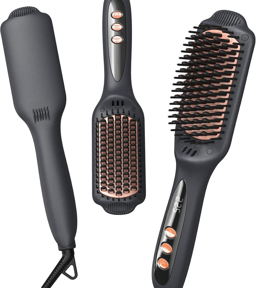 LANDOT 2-in-1 Hair Straightener & Curling Iron | Curl or Straighten